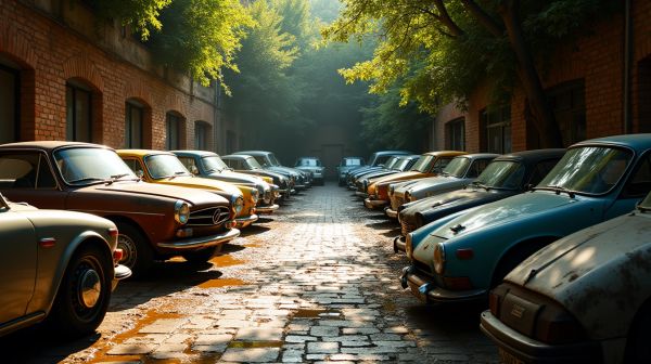 Le marché caché des garages pour voitures de seconde main