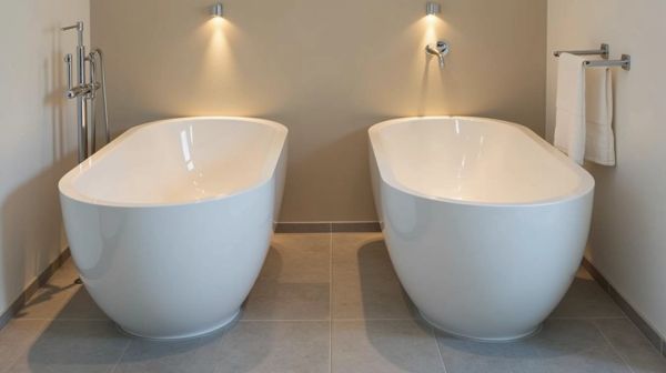 Quel choix face à des baignoires sur pied sécurisées ?